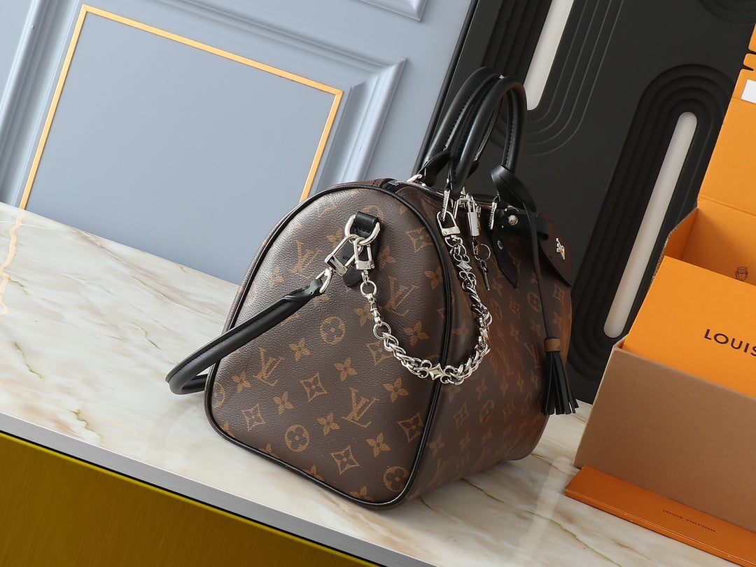 LV Speedy Soft 30 Boho Handbag