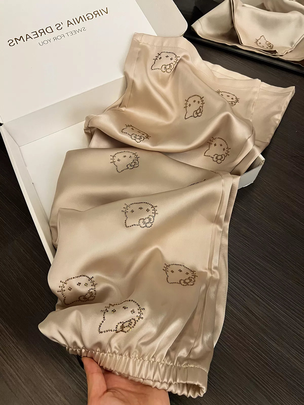 Hello Kitty Silky Pajama Set