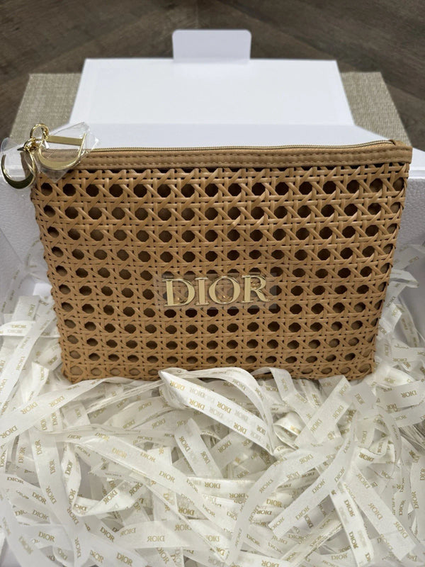 Dior Raffia Solar Pouch Limited Edition