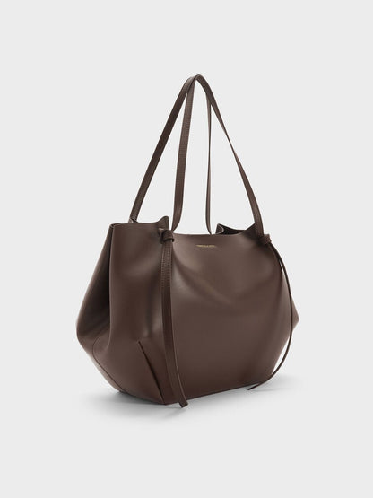 XL Calla Tote Bag - Espresso Brown