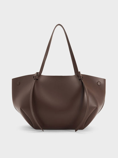 XL Calla Tote Bag - Espresso Brown