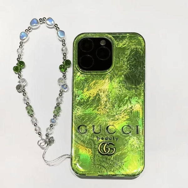LUXURY FLUORESCENT GREEN IPHONE CASE