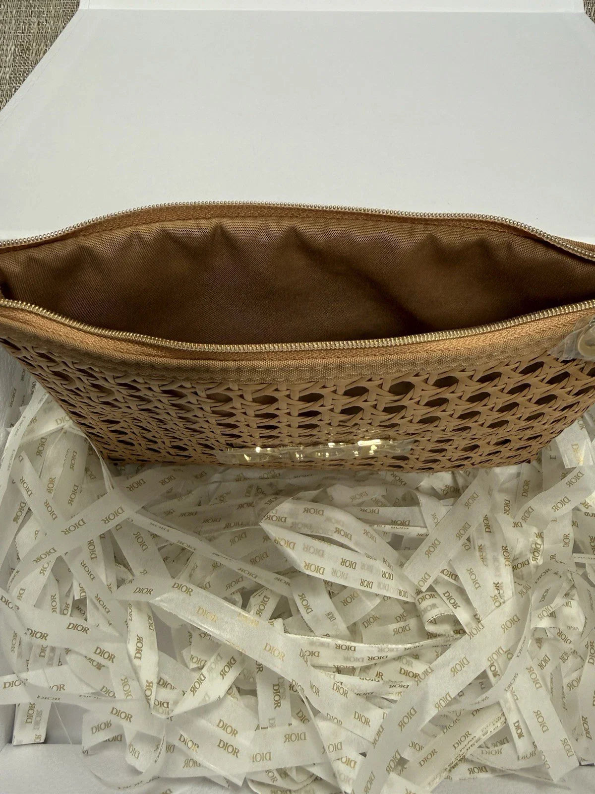 Dior Raffia Solar Pouch Limited Edition