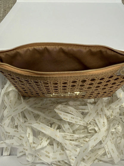Dior Raffia Solar Pouch Limited Edition