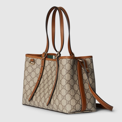 GUCCI GG Emblem Medium Tote Bag