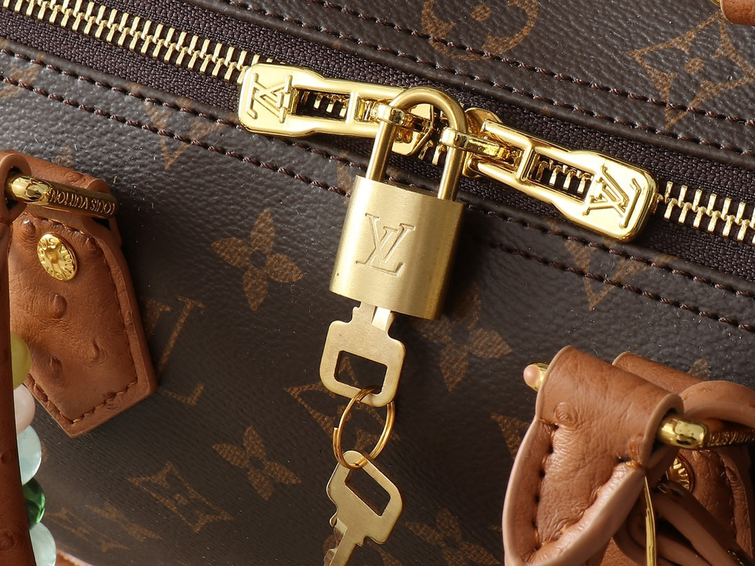 LV Speedy Soft 30 Boho Handbag