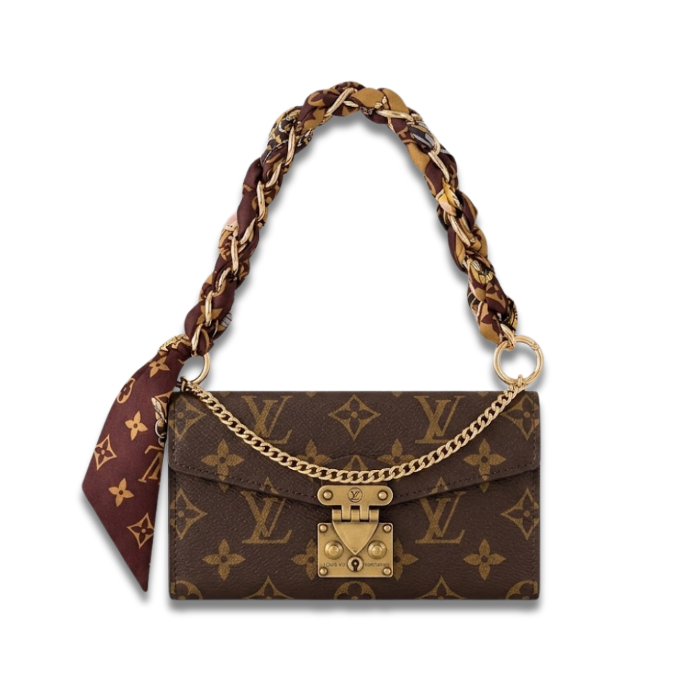LV Phone Chain Wallet