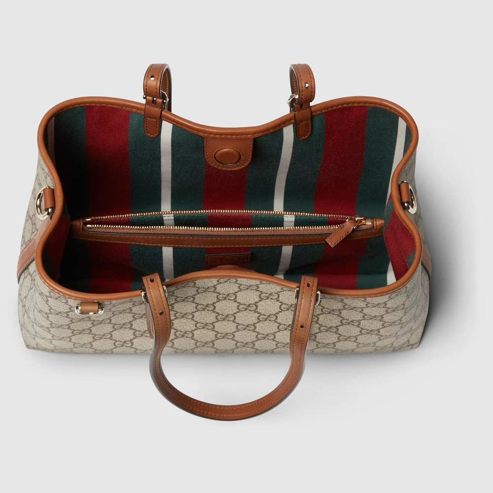 GUCCI GG Emblem Medium Tote Bag