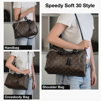 LV Speedy Soft 30 Boho Handbag