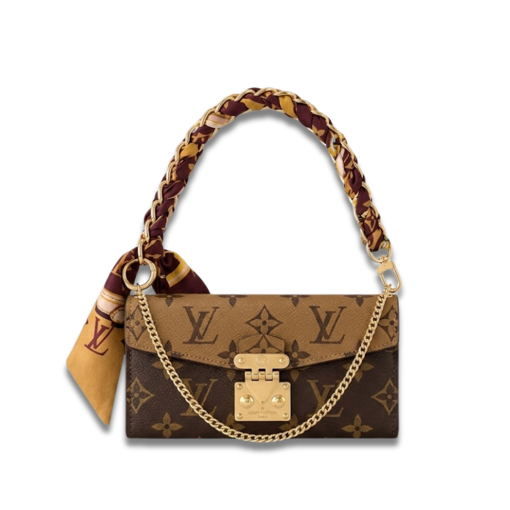 LV Phone Chain Wallet