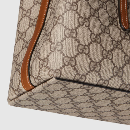 GUCCI GG Emblem Medium Tote Bag
