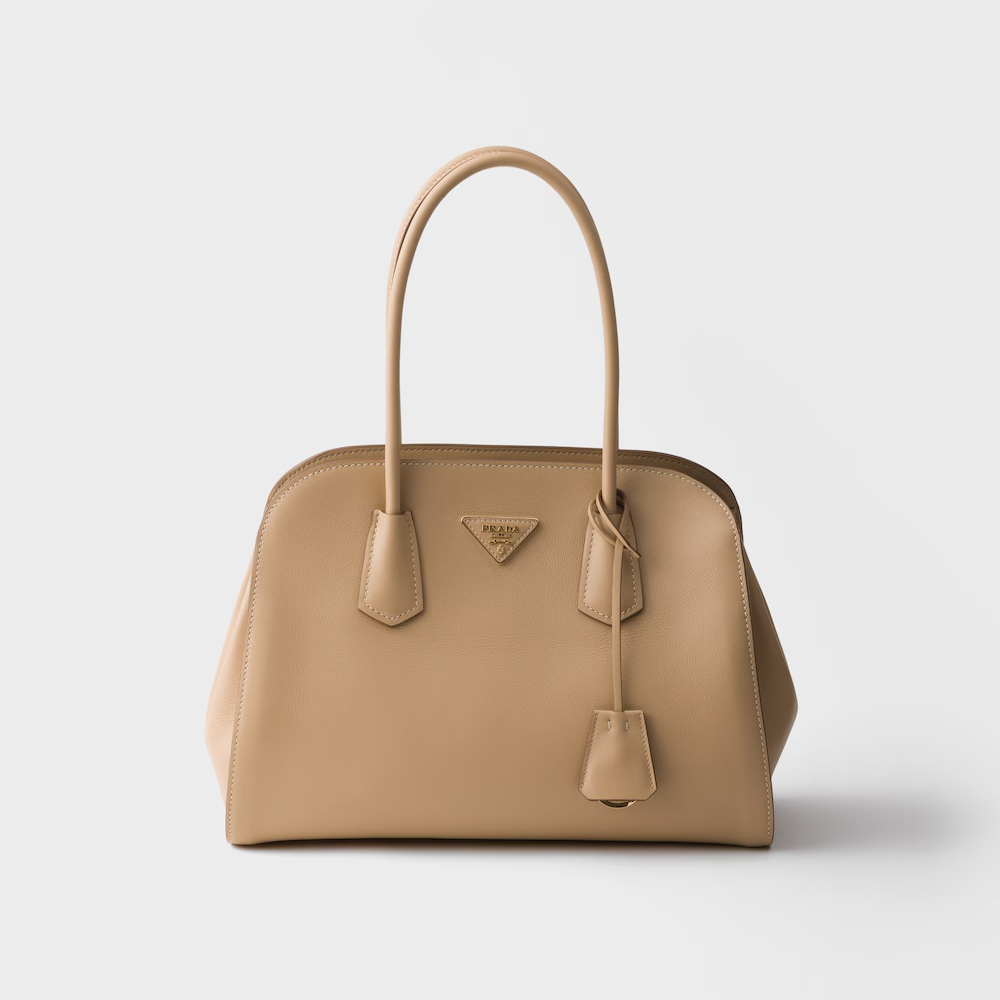 Prada Medium Leather Tote Bag