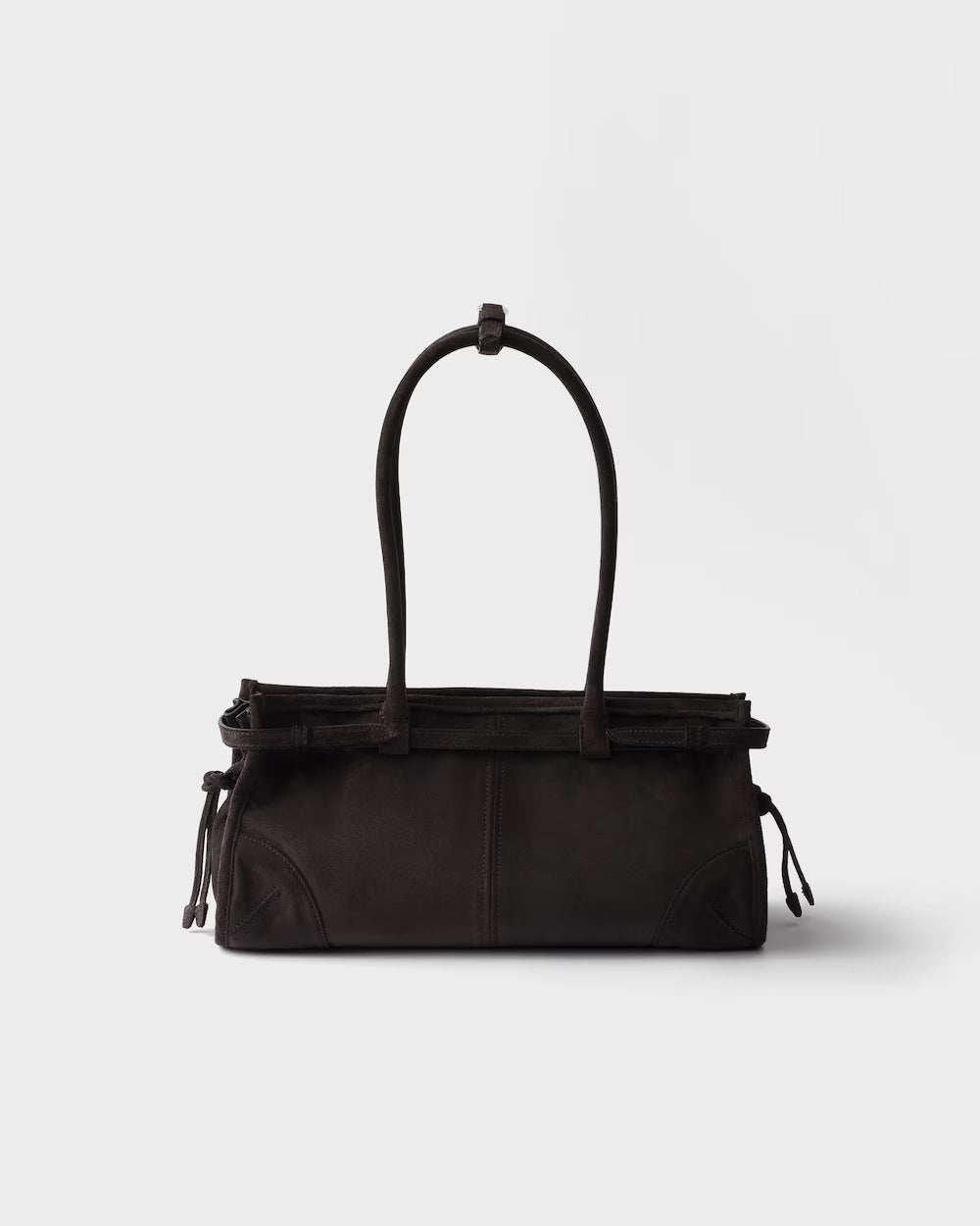 Prada Bonnie medium  suede handbag