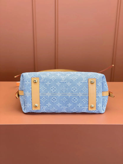 LV Carryall Denim Bag