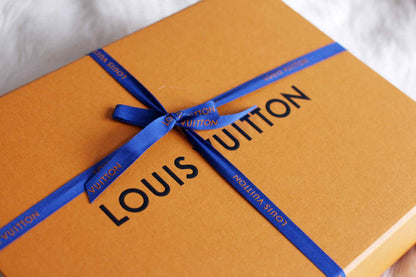 LV Pochette Métis Monogram Empreinte Leather Handle Crossbody Bag with Navy Blue Leather Trim