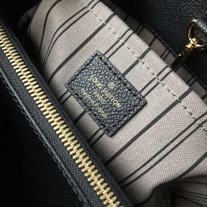 LV MONTAIGNE MM Black
