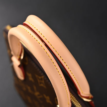 Louis Vuitton Speedy 30 Handbag – Monogram Canvas with Leather Trim