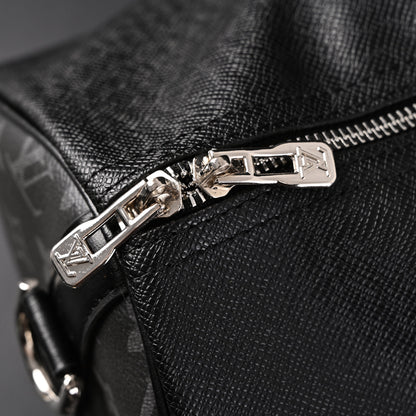 Louis Vuitton Keepall Bandoulière 50 – Monogram Eclipse Canvas Travel Bag