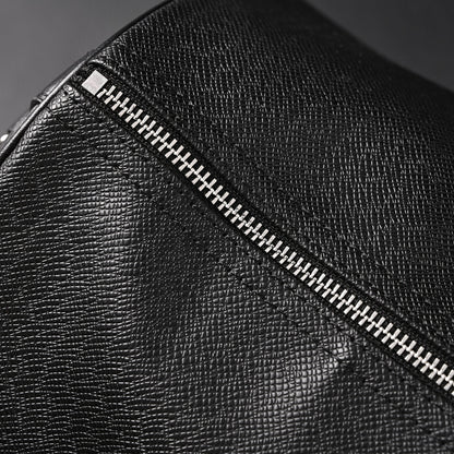 Louis Vuitton Keepall Bandoulière 50 – Monogram Eclipse Canvas Travel Bag