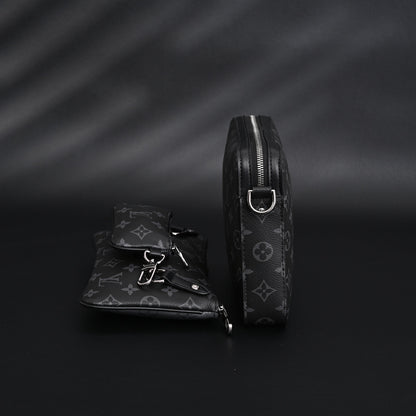 Louis Vuitton Discovery Pochette MM – Monogram Eclipse