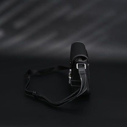 Dior Saddle Crossbody Bag – Black Grained Calfskin with Silver-Tone Hardware