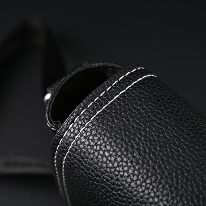 Dior Saddle Crossbody Bag – Black Grained Calfskin with Silver-Tone Hardware