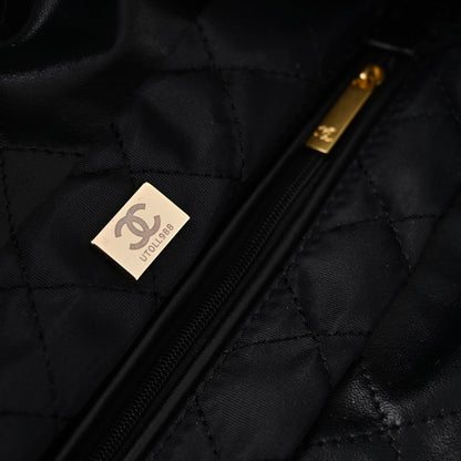 Chanel 19 Flap Bag – Black Quilted Lambskin with Gold & Ruthenium Hardware