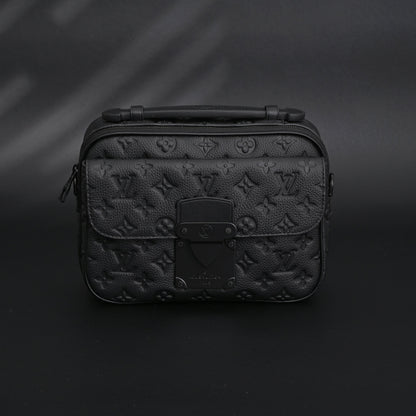 Louis Vuitton Capucines BB Top Handle Bag – Black Taurillon Leather