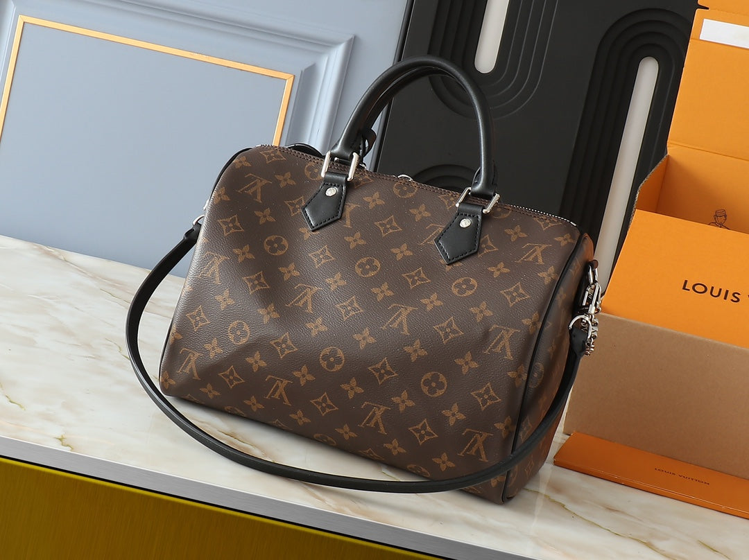 LV Speedy Soft 30 Boho Handbag