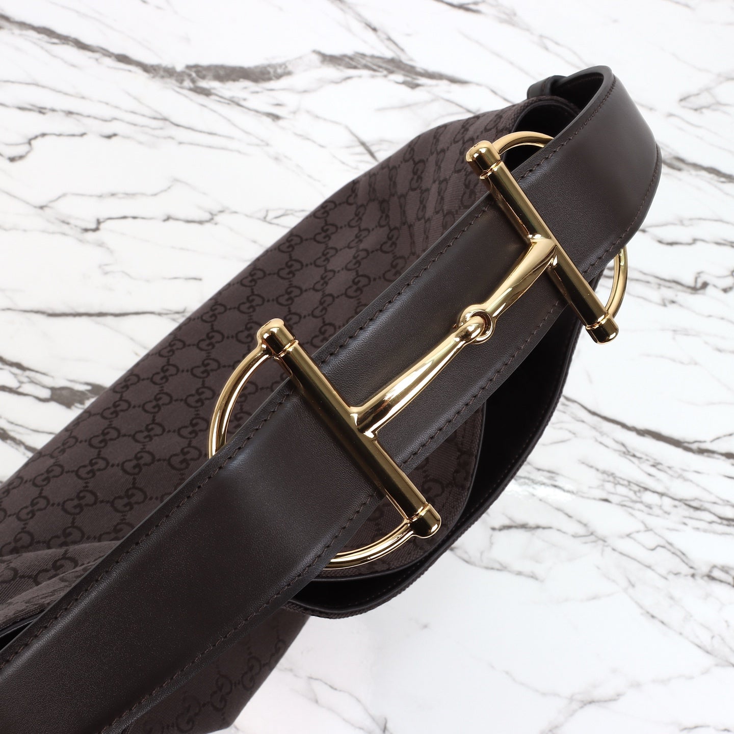 Gucci Beatrix tote Brown and dark brown Original GG canvas