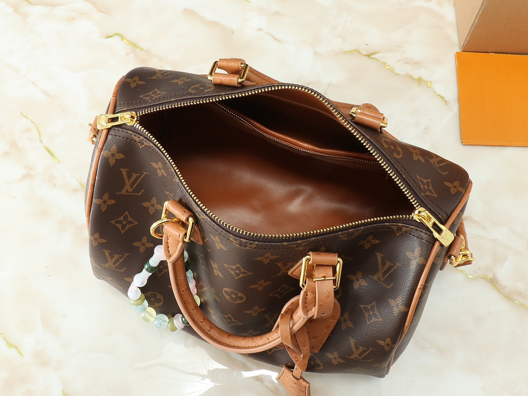 LV Speedy Soft 30 Boho Handbag