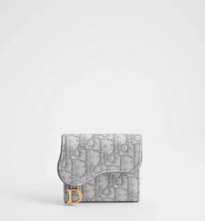 DIOR Saddle Lotus Wallet