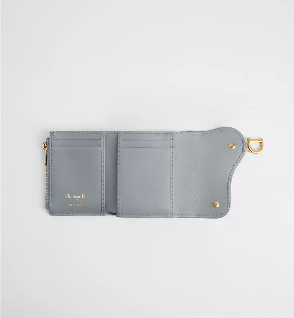 DIOR Saddle Lotus Wallet