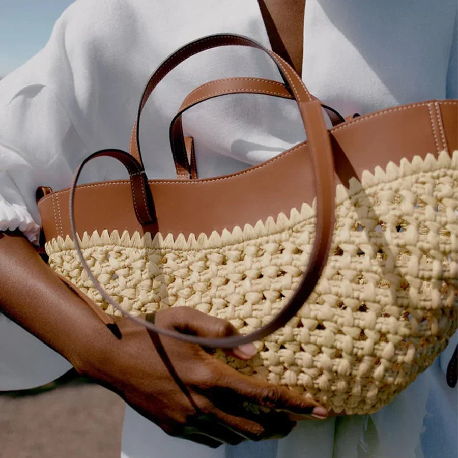 The Bree Hollow Weave Bag