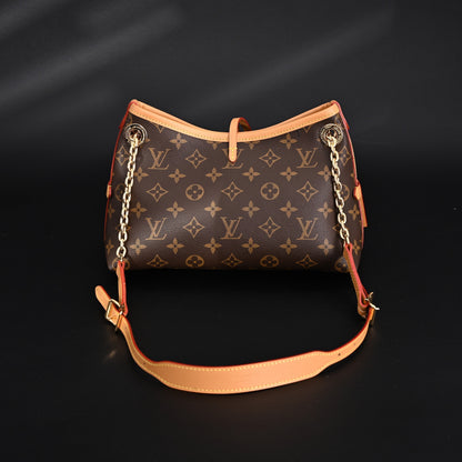 Louis Vuitton CarryAll BB Monogram Canvas Shoulder Bag – Classic Brown (M13014)