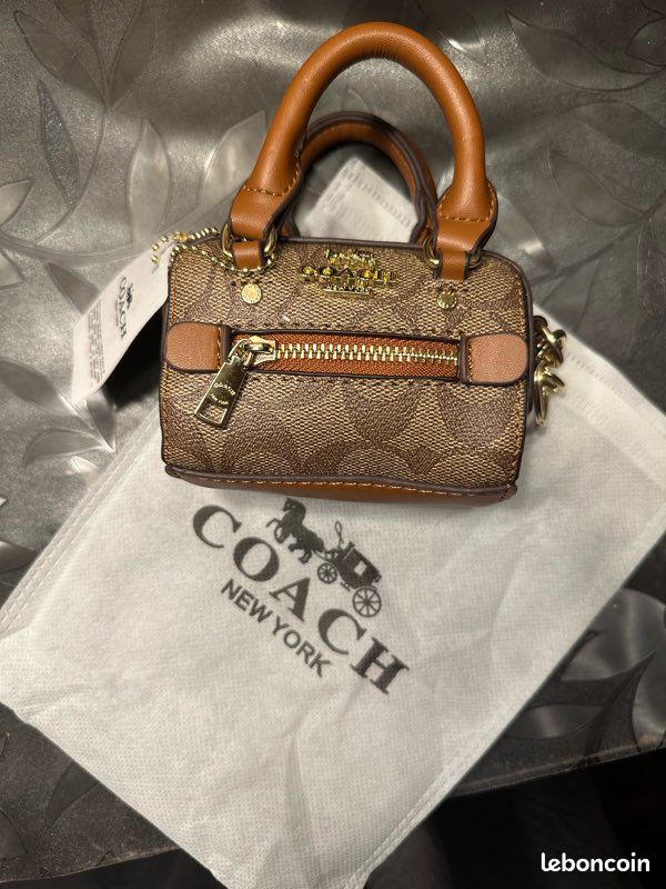 Coach Mini Rowan Charm Bag