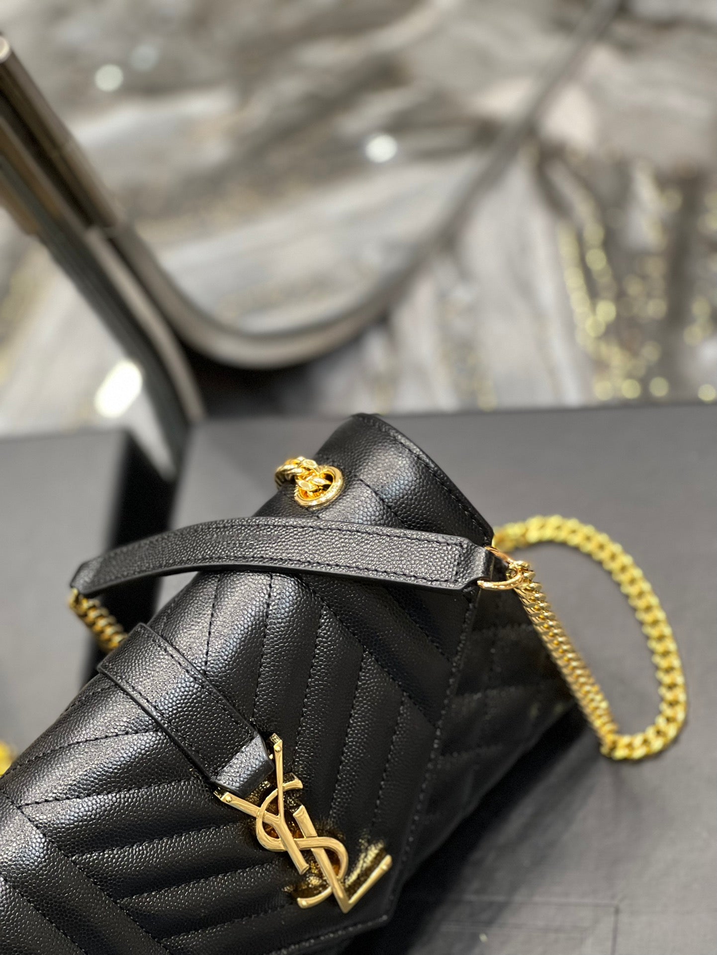 Ysl Envelope Bag 21cm 526286 03