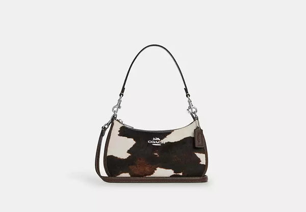 Teri Shoulder Bag With Cow Print