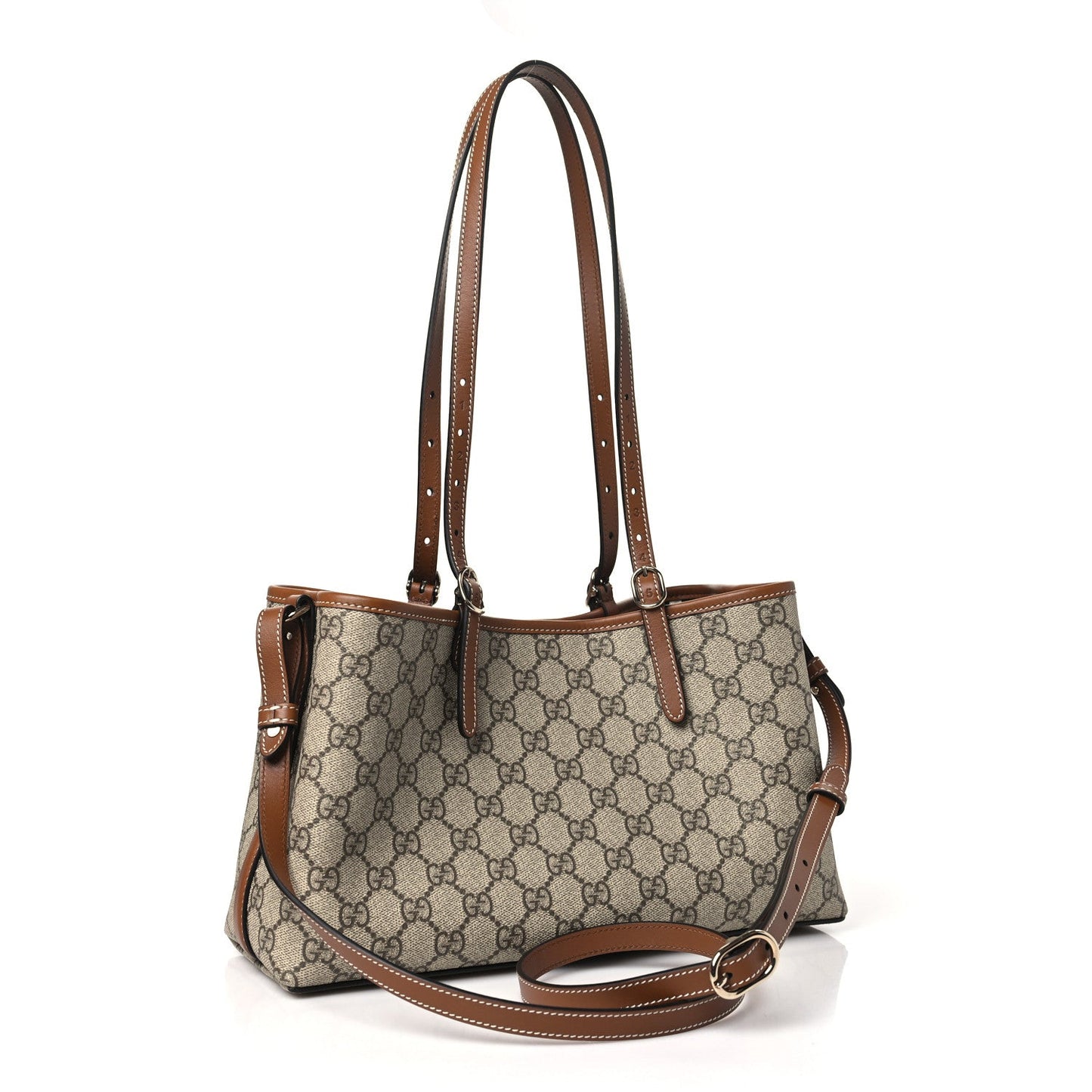 GG Emblem Shopper Medium Tote Bag