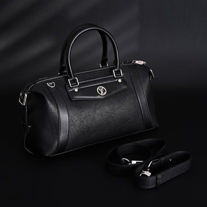 Louis Vuitton Nano Biker Bag in Black Lambskin Leather – Top Handle & Shoulder Carry (M14623)