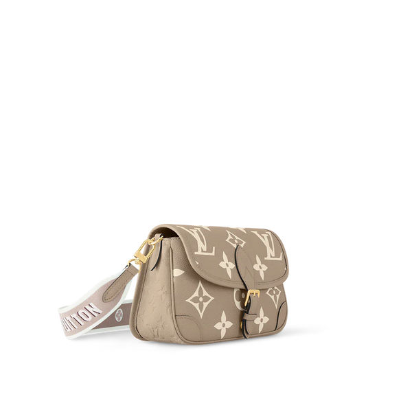 Louis Vuitton Diane Monogram Empreinte Tourterelle Beige cream