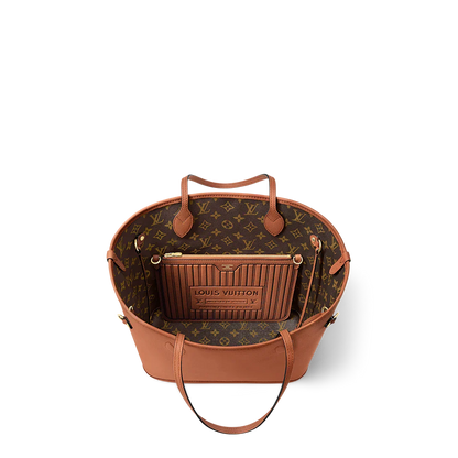 Neverfull Inside Out MM Cognac