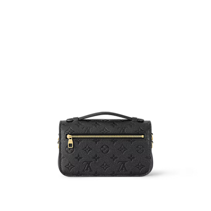 LV Pochette Métis East West Monogram Canvas Handle Crossbody Bag with Chain Strap and Leather Trim (21.5 x 13.5 x 6) cm
