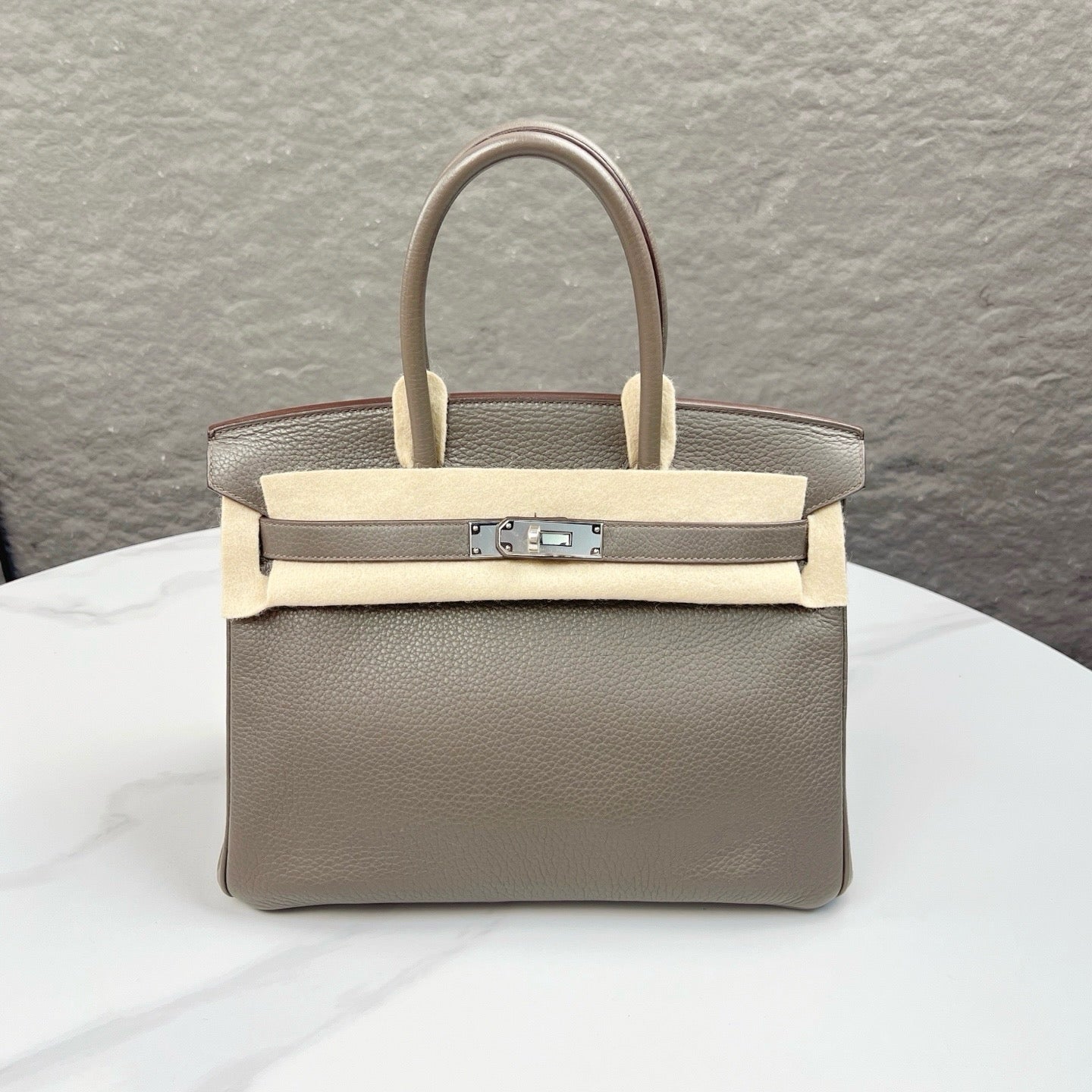 Hermes Birkin 30 Togo 8F Etain