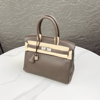 Hermes Birkin 30 Togo 8F Etain