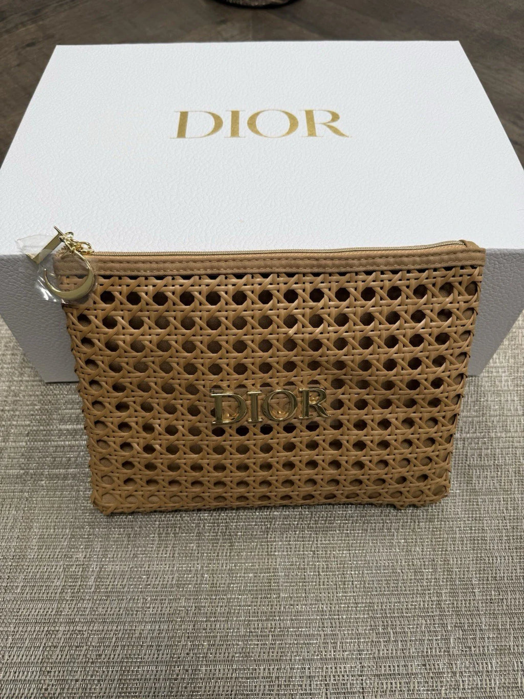 Dior Raffia Solar Pouch Limited Edition