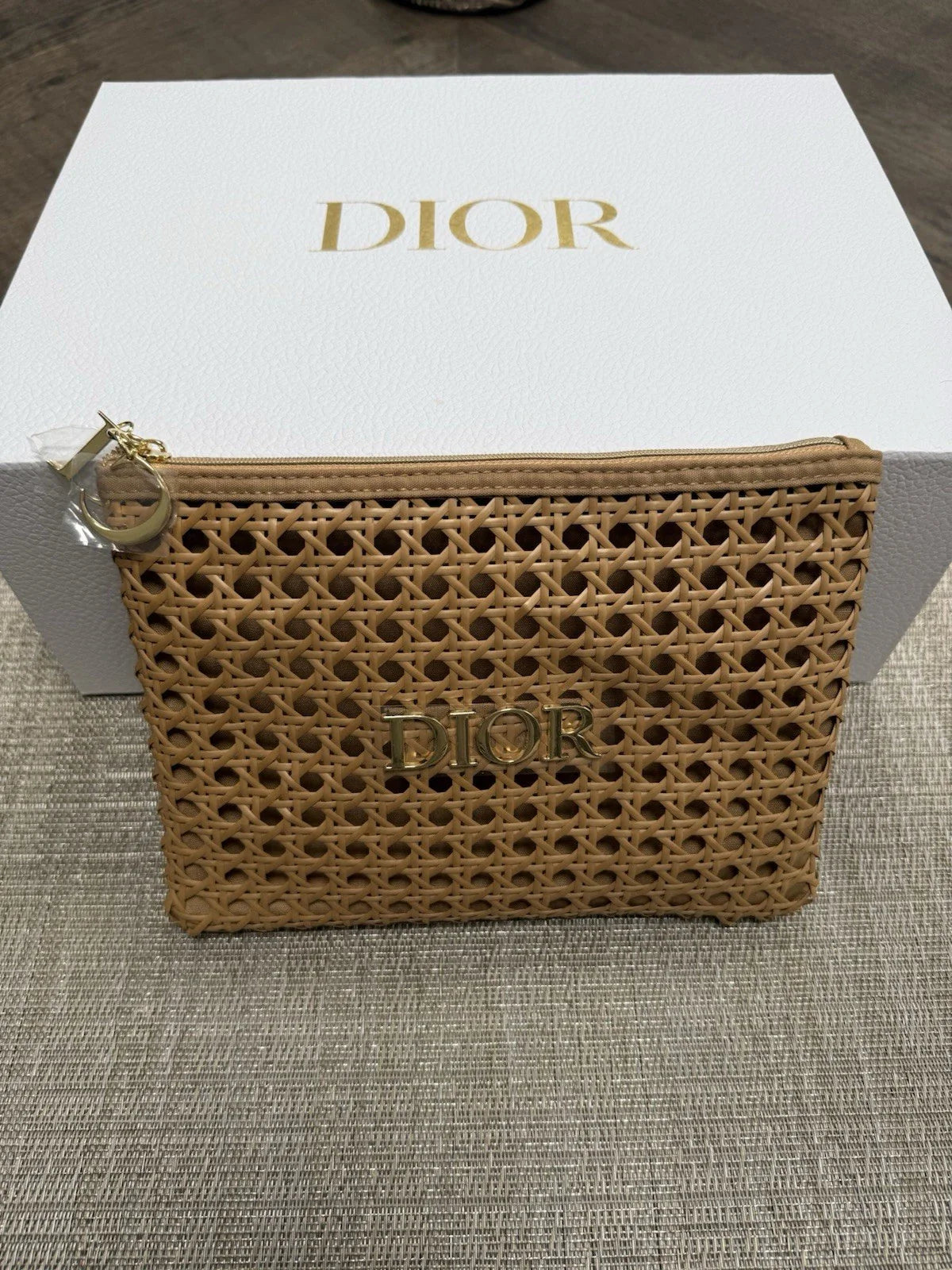 Dior Raffia Solar Pouch Limited Edition